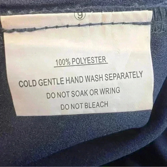 Selfie Leslie Women’s Kallie Navy Striped Jumpsuit Size X-Small - Picture 12 of 13